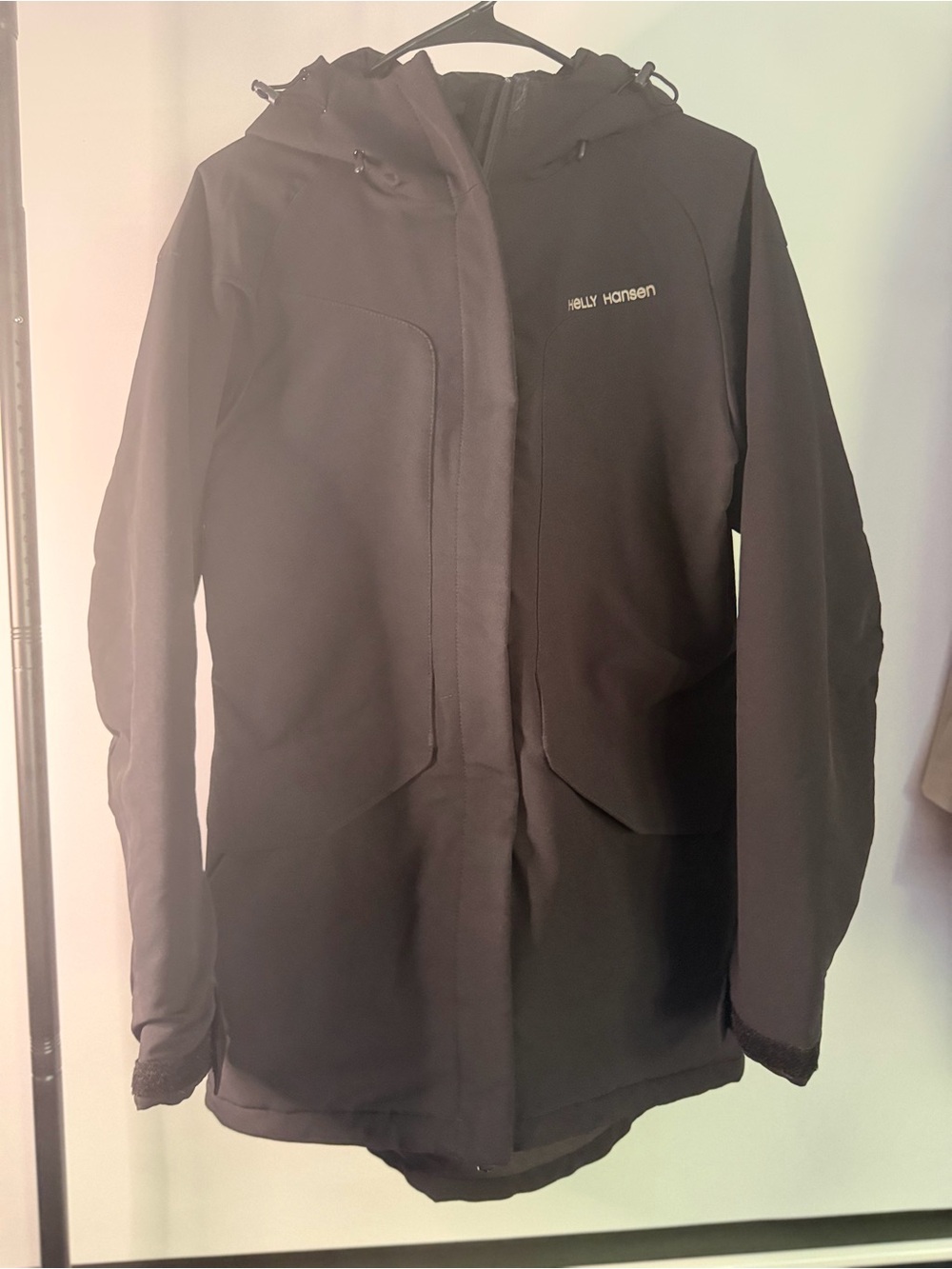 Helly Hansen Black Women's Ski & Snow Jacket with Hood